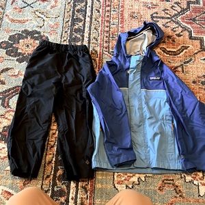 Childrens Patagonia rain jacket